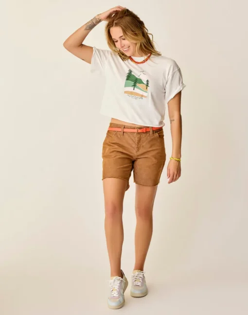 Carve Designs Shorts^Oahu 6" Short: Rum