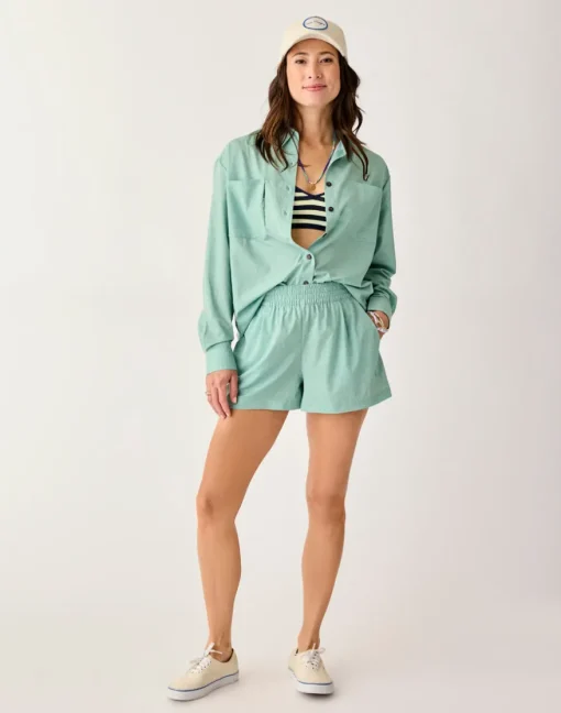 Carve Designs Shorts^Ocean Breeze Short: Haze Heather
