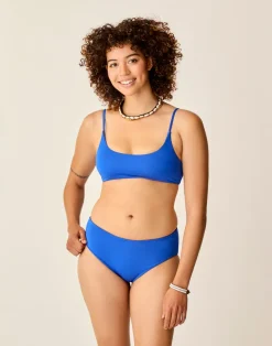 Carve Designs Swim Bottoms^Pipa Bottom: Billie Blue