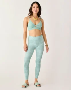 Carve Designs Shorts | Leggings^Platte Tight: Tonal Tide