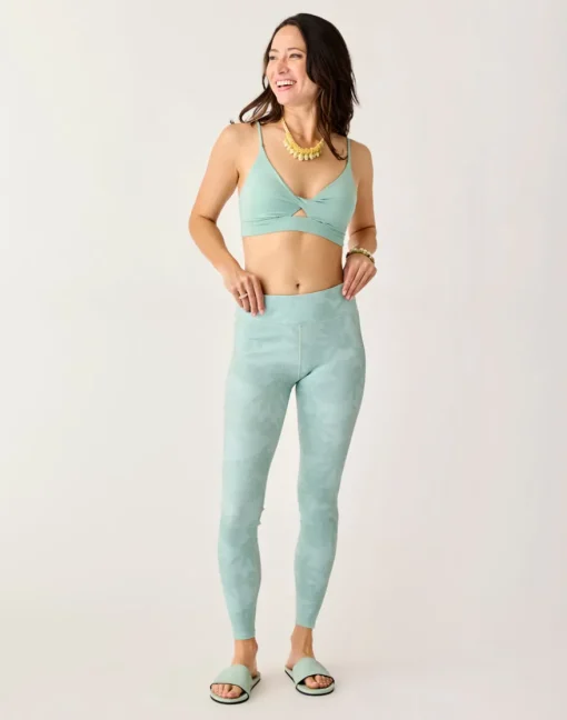 Carve Designs Shorts | Leggings^Platte Tight: Tonal Tide