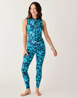 Carve Designs Rashguards & Sun Protection^Sadie Sleeveless: Navy Mezcal