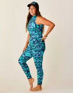 Carve Designs Rashguards & Sun Protection^Sadie Sleeveless: Navy Mezcal