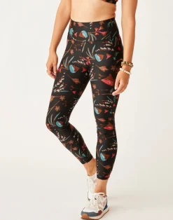 Carve Designs Shorts | Leggings^Saluda Compression Tight: Scattered Floral