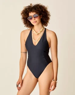 Carve Designs One Pieces^Serenity Compression One Piece: Black
