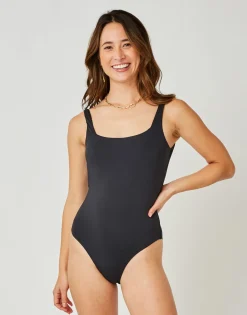 Carve Designs One Pieces^Skye One Piece: Black