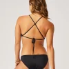 Carve Designs Swim Bottoms^St. Barth Reversible Bottom : Black/Black