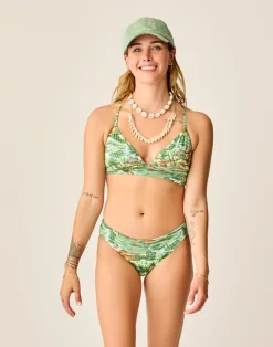 Carve Designs Swim Bottoms^St. Barth Reversible Bottom: Hula/Haze