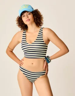 Carve Designs Swim Bottoms^St. Barth Reversible Bottom: Marina/Navy