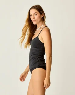 Carve Designs Tankinis^Stinson Tankini: Black