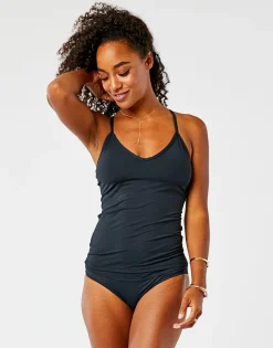 Carve Designs Tankinis^Stinson Tankini: Black