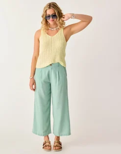 Carve Designs Pants^Suki Linen Pant: Haze Chambray