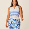 Carve Designs Tanks^Tide Tank: Billie Blue Stripe