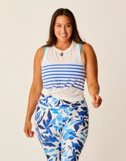 Carve Designs Tanks^Tide Tank: Billie Blue Stripe