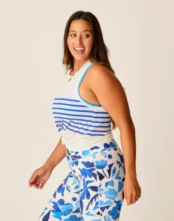 Carve Designs Tanks^Tide Tank: Billie Blue Stripe