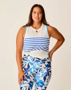 Carve Designs Tanks^Tide Tank: Billie Blue Stripe
