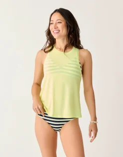 Carve Designs Tanks^Tide Tank: Limeade