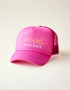 Carve Designs Accessories^Trucker Hat: Hot Pink
