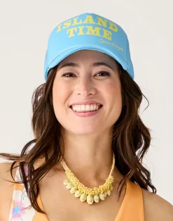 Carve Designs Accessories^Trucker Hat: Lagoon Blue