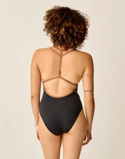 Carve Designs One Pieces^York One Piece: Black