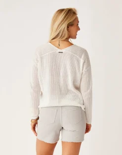 Carve Designs Sweaters & Jackets^Zella Mesh Pullover: Cloud