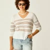 Carve Designs Sweaters & Jackets^Zella Pullover: Neutral Stripe