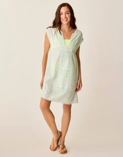 Carve Designs Cover Ups | Dresses^Zuma Stitched Coverup: Surf Spray Texture