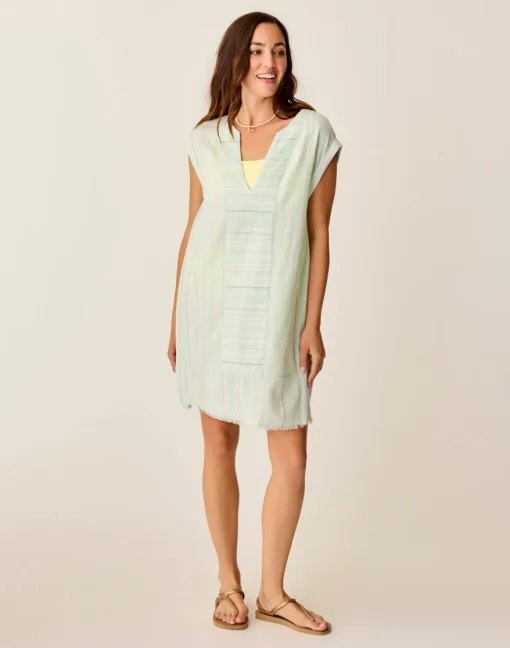Carve Designs Cover Ups | Dresses^Zuma Stitched Coverup: Surf Spray Texture